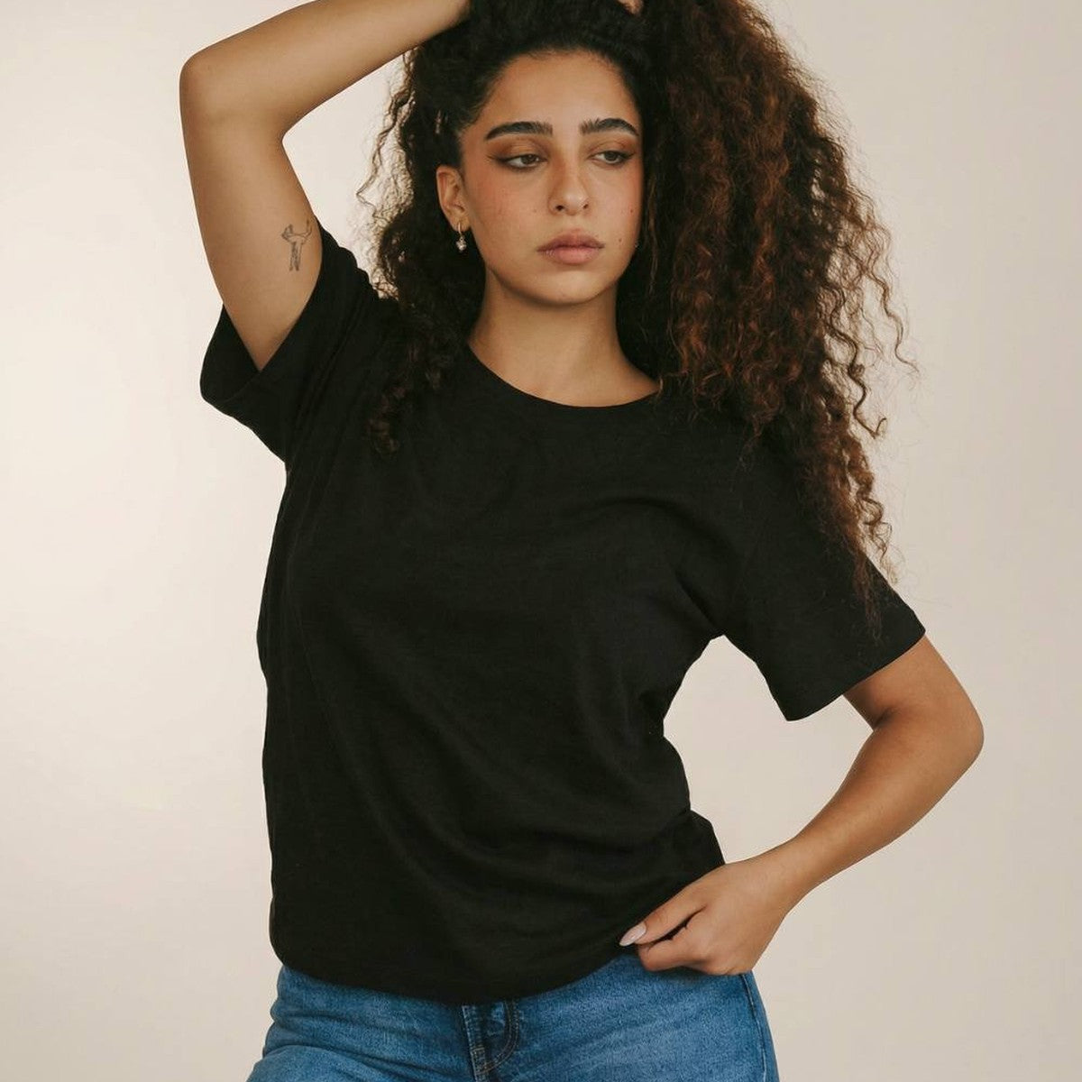 קולקציית בייסיק - טישרט מכותנה אורגנית